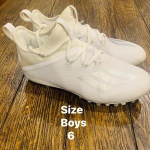 Adidas football cleats size 6 boys